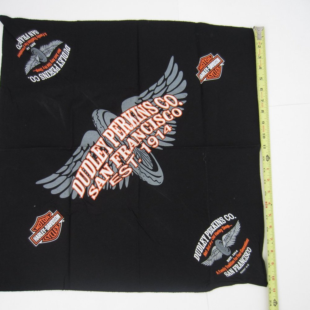 NWOT! Harley-Davidson, 23" Bandana from San Fran
